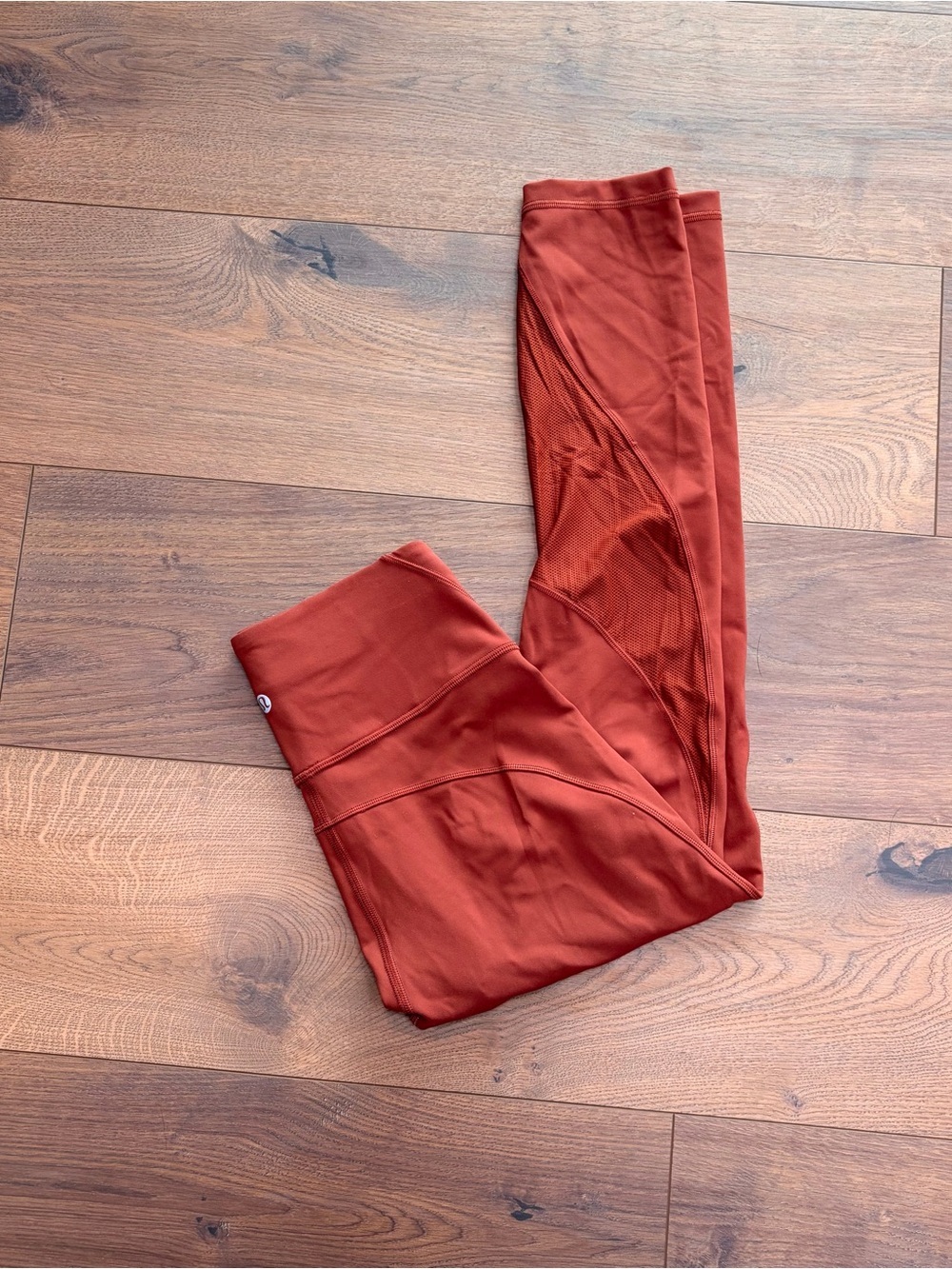 Lululemon Rust High-Rise Leggings
